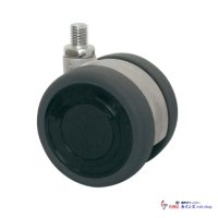 東海キャスター　AE75N16L-25　双輪キャスター