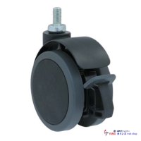 東海キャスター　CT100N12SL-22-T　双輪キャスター
