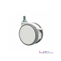 東海キャスター　FZW100N12SL-22　双輪キャスター