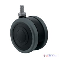 東海キャスター　SUS-TE100N12L-22　双輪キャスター