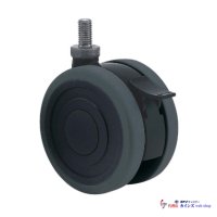 東海キャスター　SUS-TE100N12WSL-22　双輪キャスター