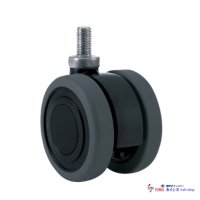 東海キャスター　SUS-TE75N12L-22　双輪キャスター
