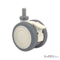 東海キャスター　SUS-TEC75N12SL-22　双輪キャスター
