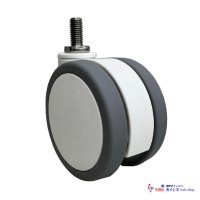 東海キャスター　SUSWRW100N16L-25　双輪キャスター