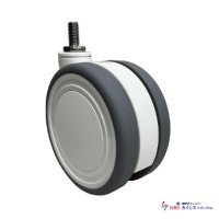 東海キャスター　SUSWRW130N16L-25　双輪キャスター