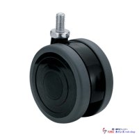 東海キャスター　TE100N16L-25　双輪キャスター