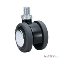 東海キャスター　TE50N12CRP1.25L-14　双輪キャスター