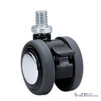 東海キャスター　TE50N12SCRP1.25L-14　双輪キャスター