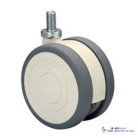 東海キャスター　TEC100N16L-25　双輪キャスター