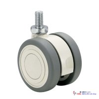 東海キャスター　TEC75N12L-22　双輪キャスター