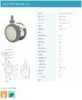 画像2: 東海キャスター　SUS-TEC75N12SL-22　双輪キャスター (2)