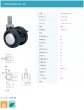 画像2: 東海キャスター　TE40JN8SCRL-12　双輪キャスター (2)