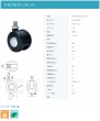 画像2: 東海キャスター　TY60JN12P1.25L-14　双輪キャスター (2)